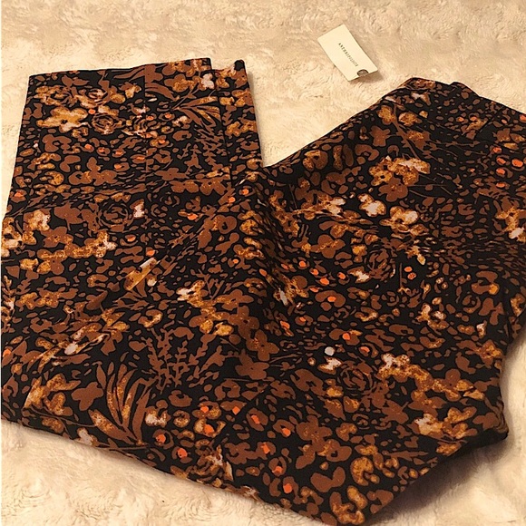 ANTHROPOLOGIE The Essential Slim floral pants - Picture 15 of 15